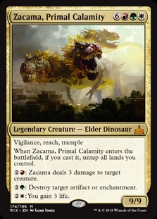 Zacama, Primal Calamity Rivals of Ixalan